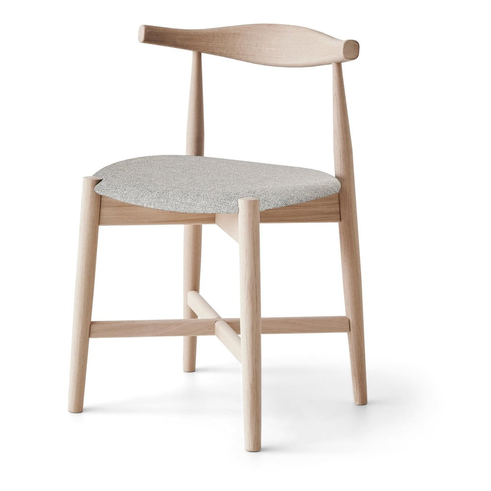 Jídelní židle z dubového dřeva v béžovo-přírodní barvě Dora – Hammel Furniture