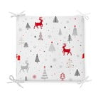 Vánoční podsedák s příměsí bavlny Minimalist Cushion Covers Nordic Holiday, 42 x 42 cm