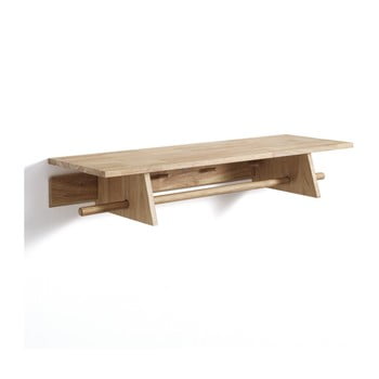 Cuier de perete tomasucci rustico, 90 x 30 x 15,5 cm