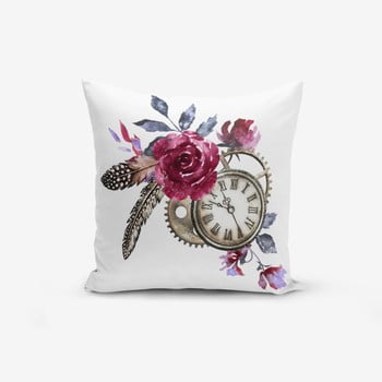 Față de pernă cu amestec din bumbac minimalist cushion covers cep saati bird tuyu, 45 x 45 cm