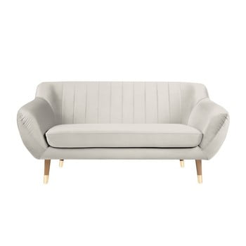 Canapea cu 2 locuri Mazzini Sofas Benito, crem