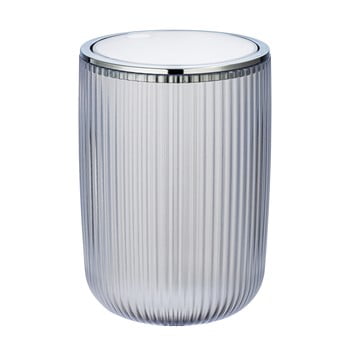 Coș de gunoi wenko acropoli, 2 l, alb argintiu