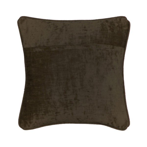Tmavě hnědošedý polštář Kate Louise Exclusive Ranejo, 45 x 45 cm