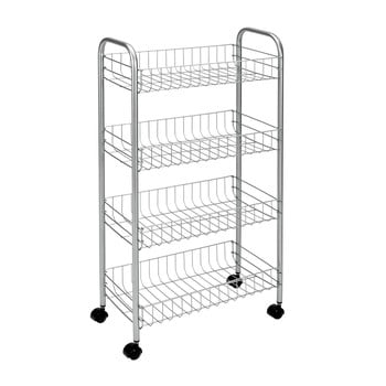 Suport cu rafturi metaltex ascona, înălțime 86 cm