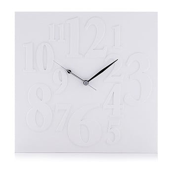 Ceas de perete tomasucci mix white, alb