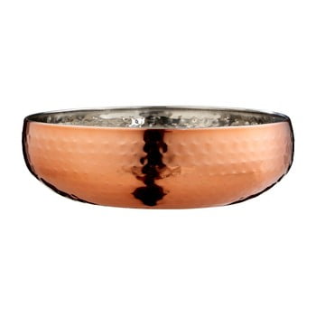 Bol decorativ premier housewares hammered, ⌀ 21 cm, auriu - roz