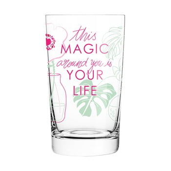 Pahar din sticlă cristalină ritzenhoff virginia romo, 347 ml