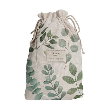 Sac călătorie linen couture eucaliptus, lungime 44 cm