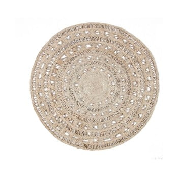 Covor din iută eco rugs orfelia, Ø 120 cm