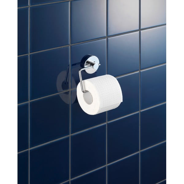 Samodržící držák na toaletní papír Wenko Vacuum-Loc, nosnost až 33 kg