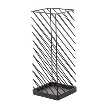 Suport pentru umbrele YAMAZAKI Slash, lățime 18 cm, negru