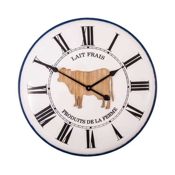 Nástěnné hodiny Antic Line Lait Frais, ø 61,5 cm