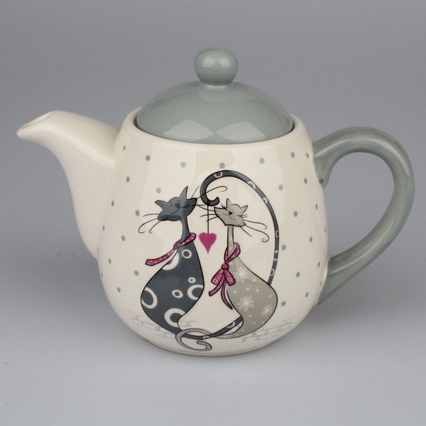 Keramická konvice Dakls Cats, 1,1 l