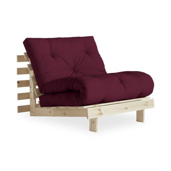 Variabilní křeslo Karup Design Roots Raw/Bordeaux