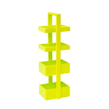 Etajeră din lemn wireworks caddy 4 lime
