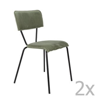 Set 2 scaune dutchbone melonie, verde
