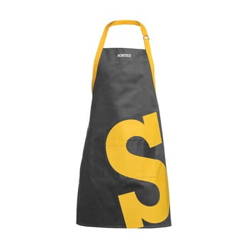 Șorț s premier housewares sorted, gri-galben