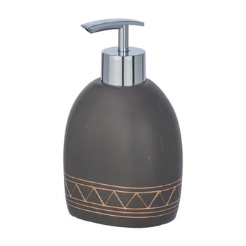 Dozator săpun wenko etrusk, 300 ml, gri închis