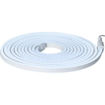 Șirag luminos pentru exterior best season rope light flatneon, lungime 500 cm, albastru deschis