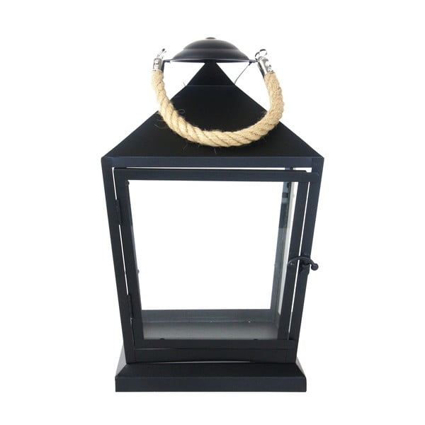 Černá lucerna Esschert Design Classical, výška 35,4 cm