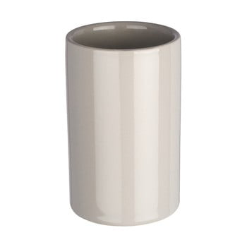 Suport din ceramică pentru periuțele de dinți wenko polaris, gri