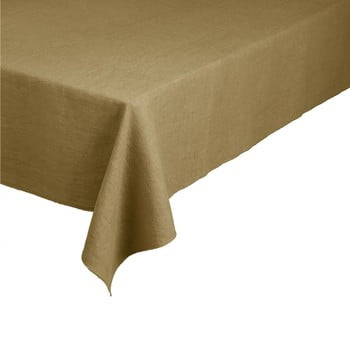Față de masă din in blomus, 140 x 260 cm, galben nisipiu