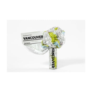Hartă turistică șifonată palomar vancouver
