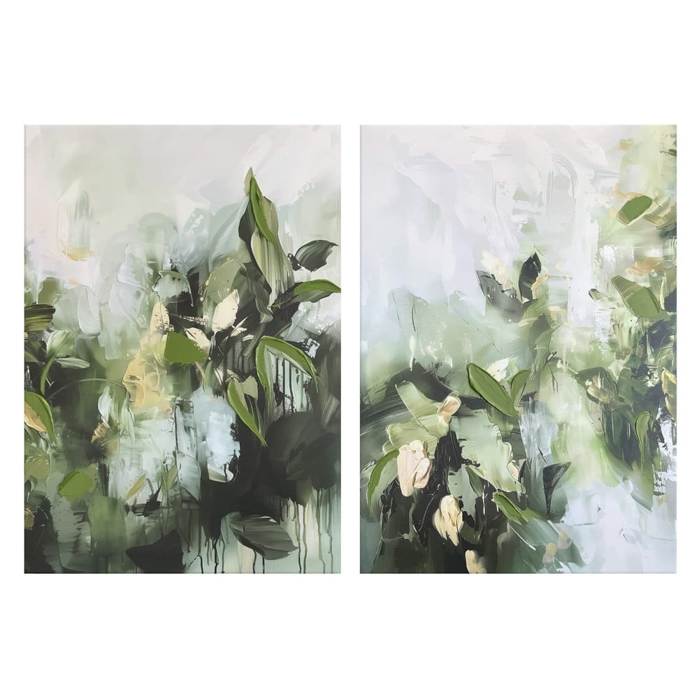 Obrazy s ručně malovanými prvky v sadě 2 ks 50x70 cm Myrtle – Styler
