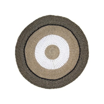 Covor din bumbac hsm collection art of nature luro, ⌀ 120 cm
