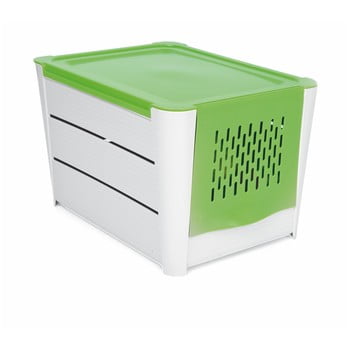 Cutie depozitare cartofi snips potatoes, alb - verde