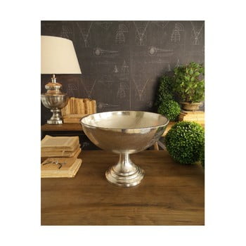 Pahar decorativ orchidea milano fancy old metal, înălțime 18 cm