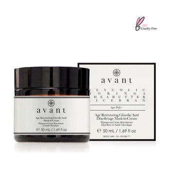 Mască cremă antirid Avant Age Retexturing Glycolic Acid Mask-in-Cream, 50 ml