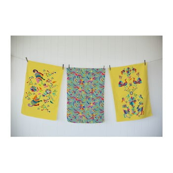 Set 3 suporturi din bumbac pentru masă madre selva animals otomi