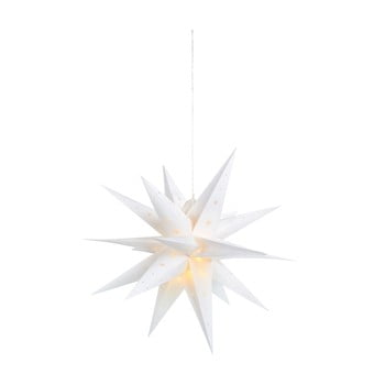 Decorațiune luminoasă suspendată cu led markslöjd vectra, ø 60 cm, alb