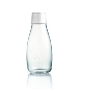 Sticlă cu garanție pe viață retap, 300 ml, alb