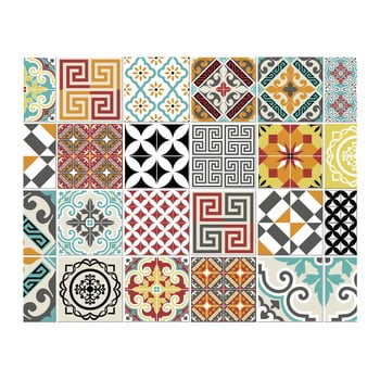 Set 24 autocolante ambiancebalista, 15 x 15 cm