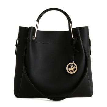 Geantă din piele ecologică beverly hills polo club amy, negru