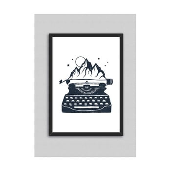 Tablou north carolina scandinavian home decors adventure, 33 x 43 cm