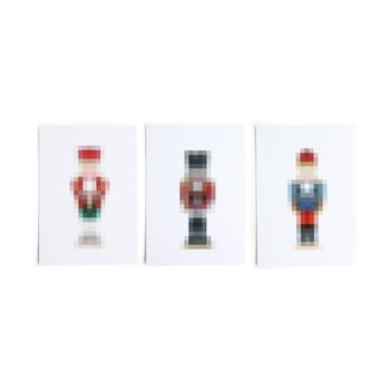 Set3 felicitări snug pixel