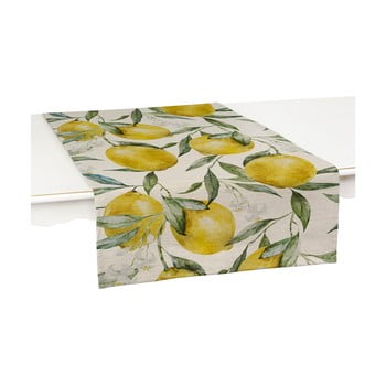 Set 2 naproane / șervete pentru masă linen couture lemons