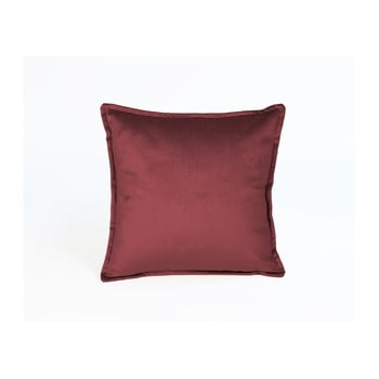 Față de pernă decorativă velvet atelier 45 x 45 cm, vișiniu