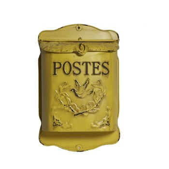 Cutie poştală antic line jaune