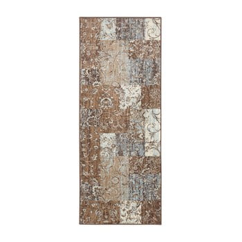 Traversă hanse home celebration murro, 80 x 250 cm, maro - albastru