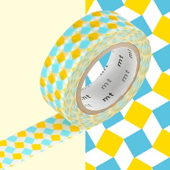 Bandă decorativă washi mt masking tape esme, rolă 10 m