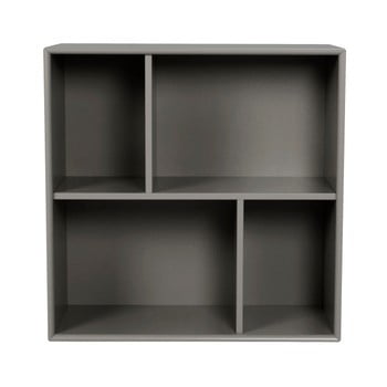 Etajeră tenzo z cube, 70 x 70 cm, gri închis