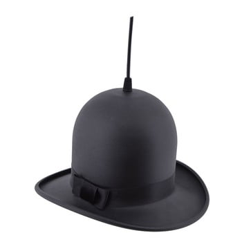 Lustră homemania woman hat, ⌀ 28 cm, negru