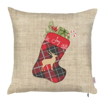 Față de pernă de crăciun apolena honey festive, 43 x 43 cm