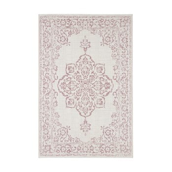 Covor potrivit pentru exterior bougari tilos, 120 x 170 cm, crem - roșu