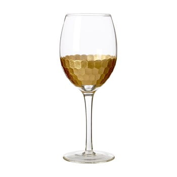 Set 4 pahare din sticlă suflată manual premier housewares astrid, 3 dl