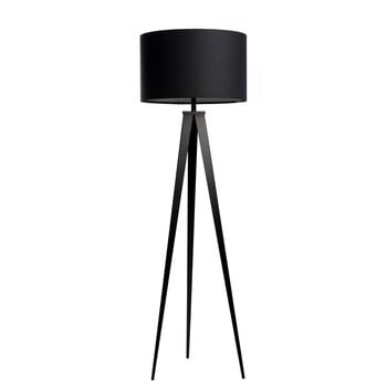 Lampadar zuiver tripod, negru